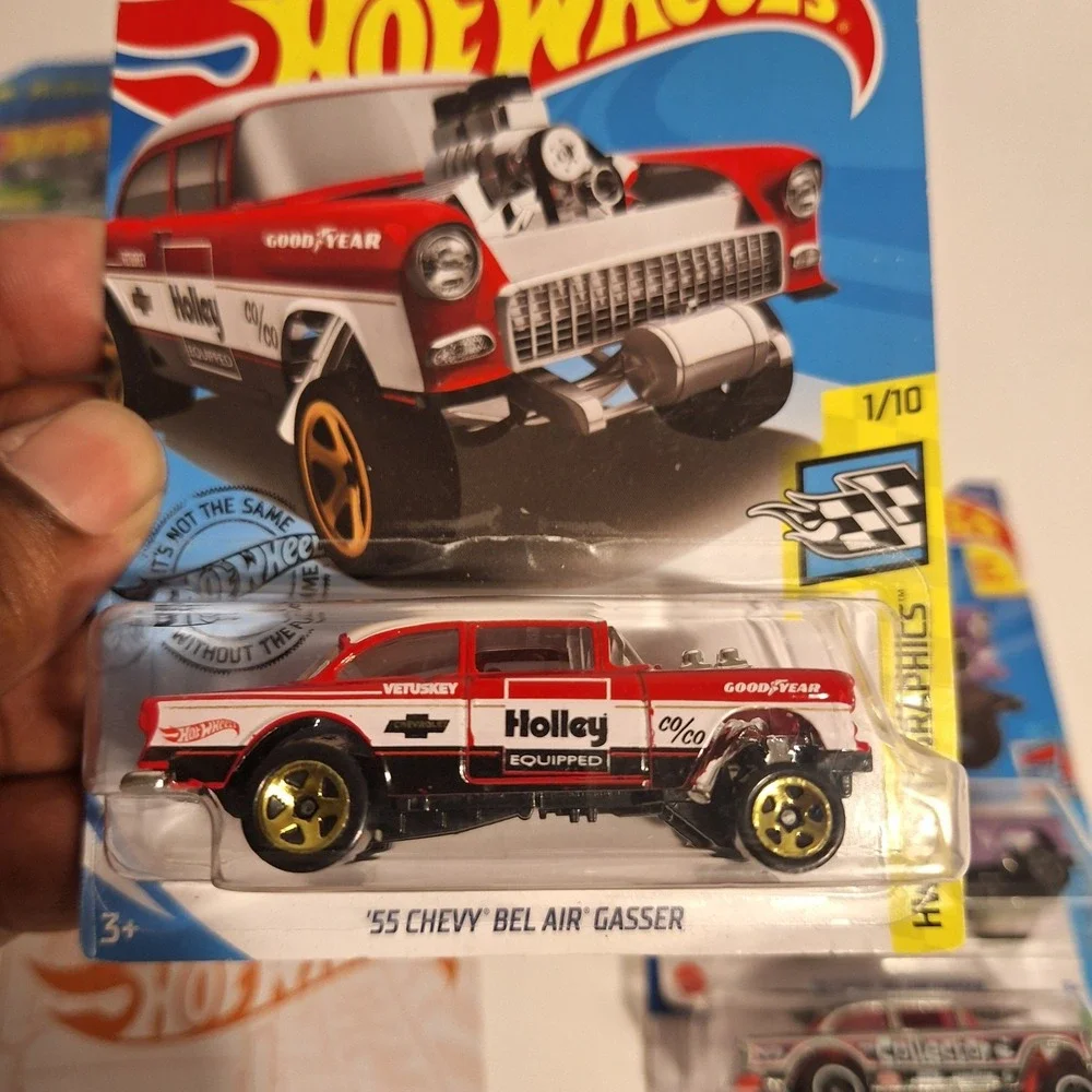 Hot Wheels 55 Chevy Bel Air Gasser 7 Car / Zamac 52th Anniversary/ Holley /‎